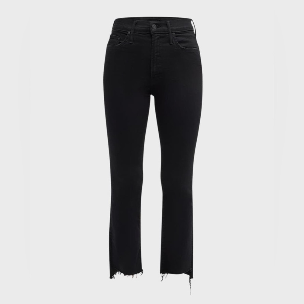 MOTHER The Insider Crop Step Fray Jeans - Picture 5 of 16